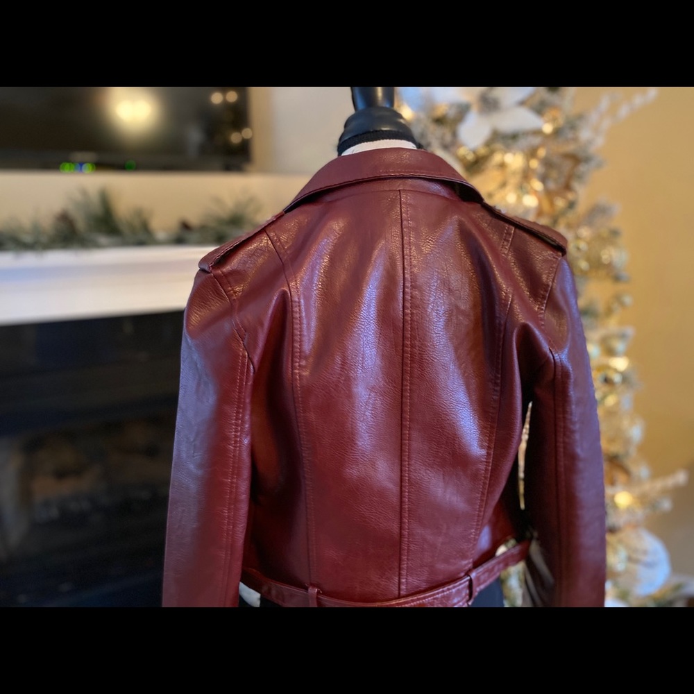 NEW Lika Rulla Leather Jacket - Picture 5 of 6
